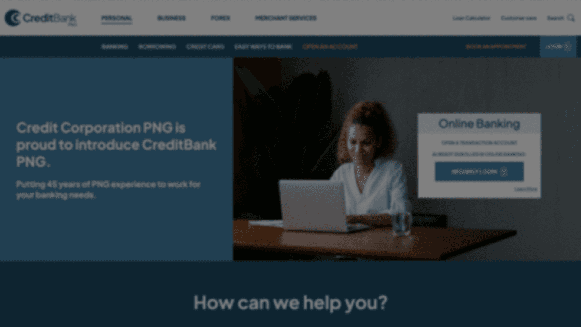 Credit Bank PNG